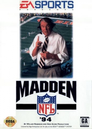 Madden NFL ’94 (Genesis)